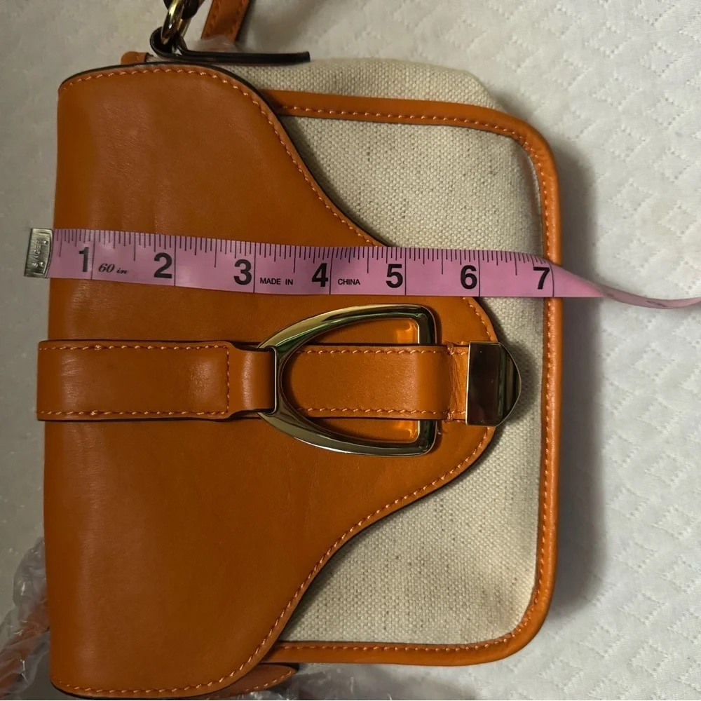 GILI Orange and Linen crossover bag. Brand new - Picture 8 of 8